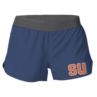 SOFFE Womens Syracuse Orange Woven Shorts   Size XS/Extra Small, Navy