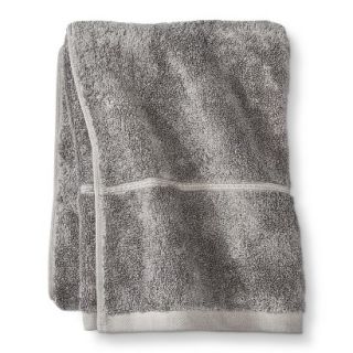 Threshold Botanic Fiber Bath Towel   Cloak Gray