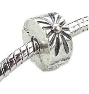 Sunburst Clip Lock Stopper Charm Bead   Jewelry Making Charms