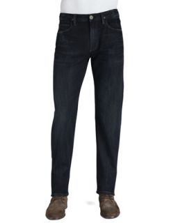 Mens Sid Classic Straight Fit Jeans in Troy   Citizens of Humanity   Dark blue