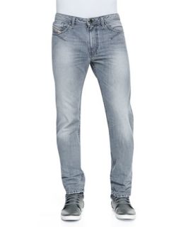 Mens Shioner Slim Fit Jeans, Light Gray   Diesel   Lt grey (36)