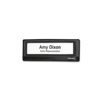 Fellowes Mesh Partition Additions Name Plate (7703201)  Office Desk Trays 