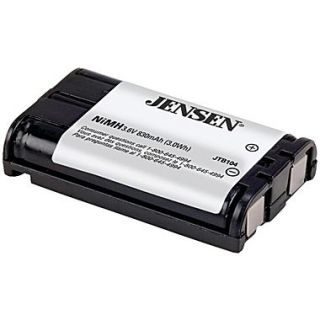 Jensen JTB104 Ni MH 830 mAh Cordless Phone Replacement Battery For Panasonic HHR P104