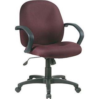 Office Star™ Distinctive Fabric Conference Room Chair, Burgundy