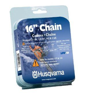 Husqvarna 531300446 16 Inch H36 56 (91VG) Lo Pro Saw Chain, 3/8 Inch by .050 Inch  Chain Saw Chains  Patio, Lawn & Garden