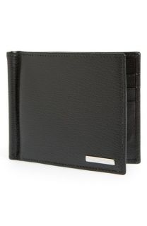 Ermenegildo Zegna 'Heritage' Leather Money Clip Wallet