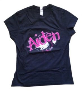 AIDEN   Nightmare Child   Black Women's / Girls Glow In The Dark T shirt (Babydoll / Girlie)   size Small Clothing