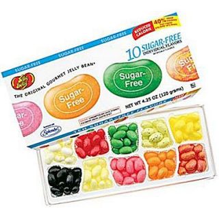Jelly Belly Sugar Free 10 Flavor 4.25 oz. Box, 12 Boxes/Order
