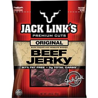 Jack Links Original Beef Jerky, 100% lean beef, 3.5 oz. bag