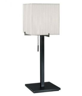 Sonneman 3351.51 Table Lamp from the Boxus Collection, Black Brass    