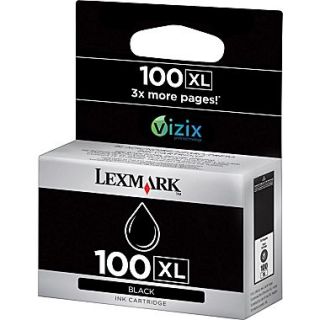 Lexmark 100XL Black Return Program Ink Cartridge (14N1068), High Yield