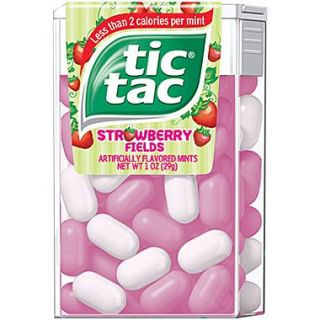 Tic Tac Mints, Strawberry, 12 Packs/Box