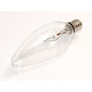 40 Watt Bulbrite Krystal Touch B10 Clear E12 Krypton Decorative Bulb (10 Pack), Cool White