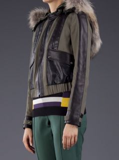 Jason Wu Hooded Fur Trimmed Jacket