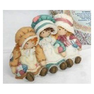 1997 Enesco Down Petticoat Lane Figurine "A Friend Is Someone Who Knows You By Heart"   Collectible Figurines