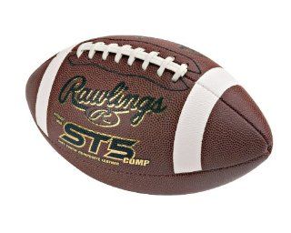 Rawlings ST5 Composite Youth Football  Soccer Balls  Sports & Outdoors