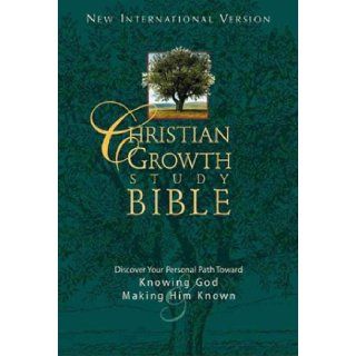 The Niv Christian Growth Study Bible   Discover Your Personal Path Toward Knowing God and Making Him Known (Bonded Leather   Burgundy) 9780310918141 Books