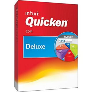 Quicken Deluxe 2014 for Windows (1 User) [Boxed]