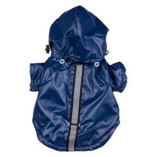 Pet Life All Weather Casual Windbreaker   Blue   Dog Coats and Jackets