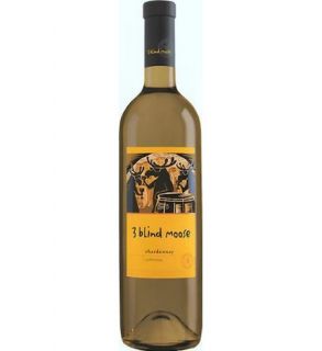 3 Blind Moose Chardonnay 2011 750ML Wine