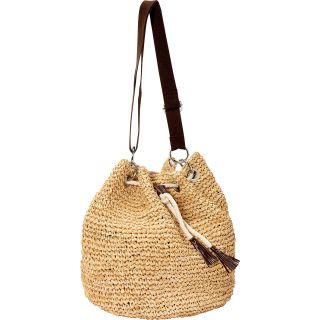 Betmar New York Raffia Shoulder Bag