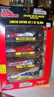 NHRA Ltd Ed Set of 4 Dragsters Nos 1996 Chief Winternationals Cory Mac Shelly Anderson Bruce Sarver Dragsters Toys & Games