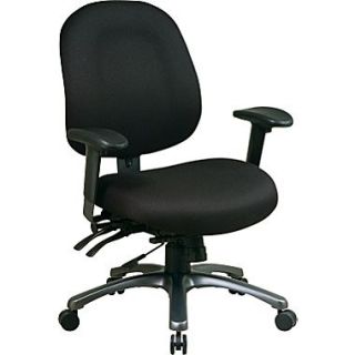 Office Star™ Pro Line II™ Fabric Ergonomic Mid Back Task Chair, Black  Make More Happen at