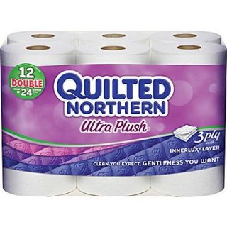 Quilted Northern Ultra Plush Toilet Paper, 12 Rolls/Case  Make More Happen at