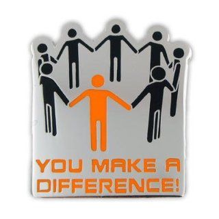 You Make A Difference Lapel Pin Brooches And Pins Jewelry