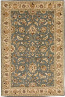 Area Rug 3x5 Rectangle Traditional Ashley Blue Beige Color   Jaipur Poeme Collection  