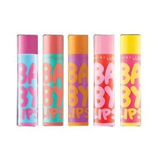 Maybelline Baby Lips SPF20 4g.(1 pack/5 pcs.)  Facial Moisturizers  Beauty