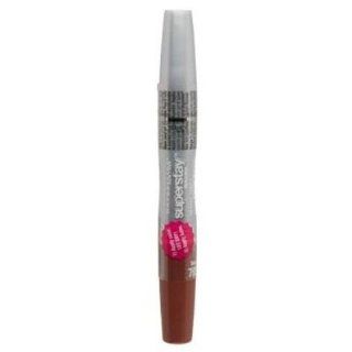Maybelline Superstay Lipcolor 16 hour Color + Conditioning Balm, Sienna 795, 1 Pack  Lipstick  Beauty