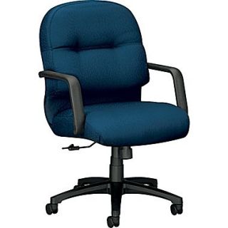 HON 2090 Pillow Soft Medium Back Swivel/Tilt Chair, Blue  Make More Happen at