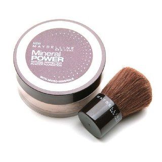 Maybelline Mineral Power Powder Foundation, Natural Ivory, Ligth 3 0.28 oz (8 g) Health & Personal Care