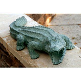SPI Home 30211 Mean Old Alligator Sculpture  Outdoor Statues  Patio, Lawn & Garden