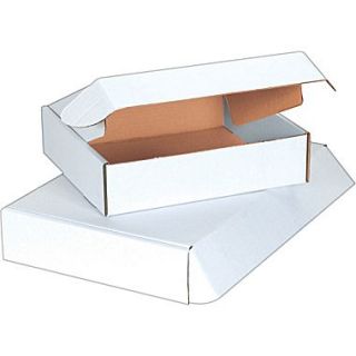 White Deluxe Literature Mailers 18 x 12 x 3, 25/Bundle  Make More Happen at