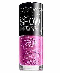 New Maybelline Color Show Nail Lacquer Polka Dots  85 Pretty in Polka  Nail Polish  Beauty