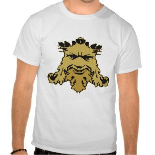 Gothic Gold Lion Tee Shirt