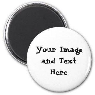 Create Your Own Square or Round Custom Magnet