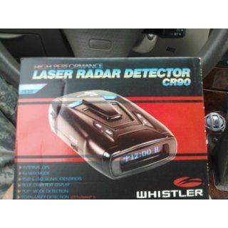 Whistler Cr90 Laser Radar Detector 