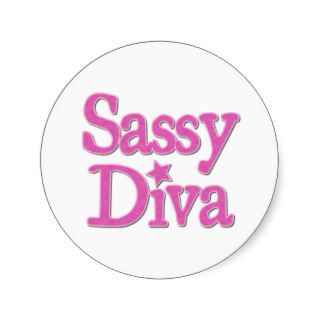 Sassy Diva Stickers