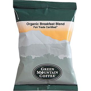 Green Mountain Fair Trade Organic Breakast Blend Ground Coffee, Regular, 2.2 oz., 50 Packets  Make More Happen at