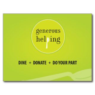 Donation Card Postcard