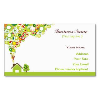 Nature House Business Card Template