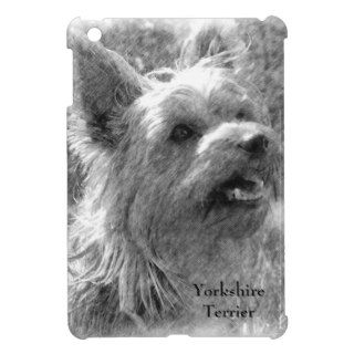 Yorkshire Terrier Pencil Drawing Case For The iPad Mini