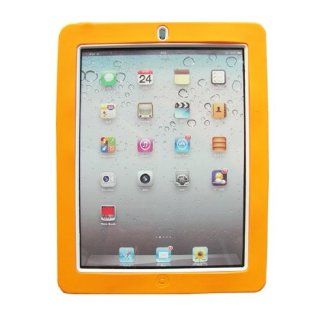1PC New White Back Hard+Soft Rubber Dual Layer Hybrid Case Cover For iPad 2 3 4 Orange CXB Computers & Accessories