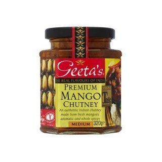 Geeta's Premium Mango Chutney Medium 320G  Grocery & Gourmet Food