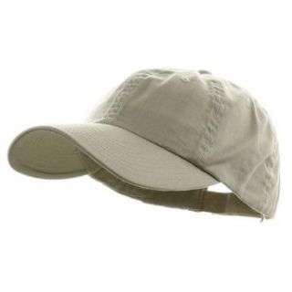 Low Profile Dyed Cotton Twill Cap   Putty W39S55D