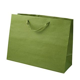 Shamrock 12 x 16 x 6 Large Vogue Recycled Paper Eurotote Bags, Jungle Green  Make More Happen at