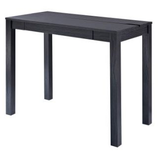 Altra Parsons Style Flip Up Desk   Black Oak   Desks